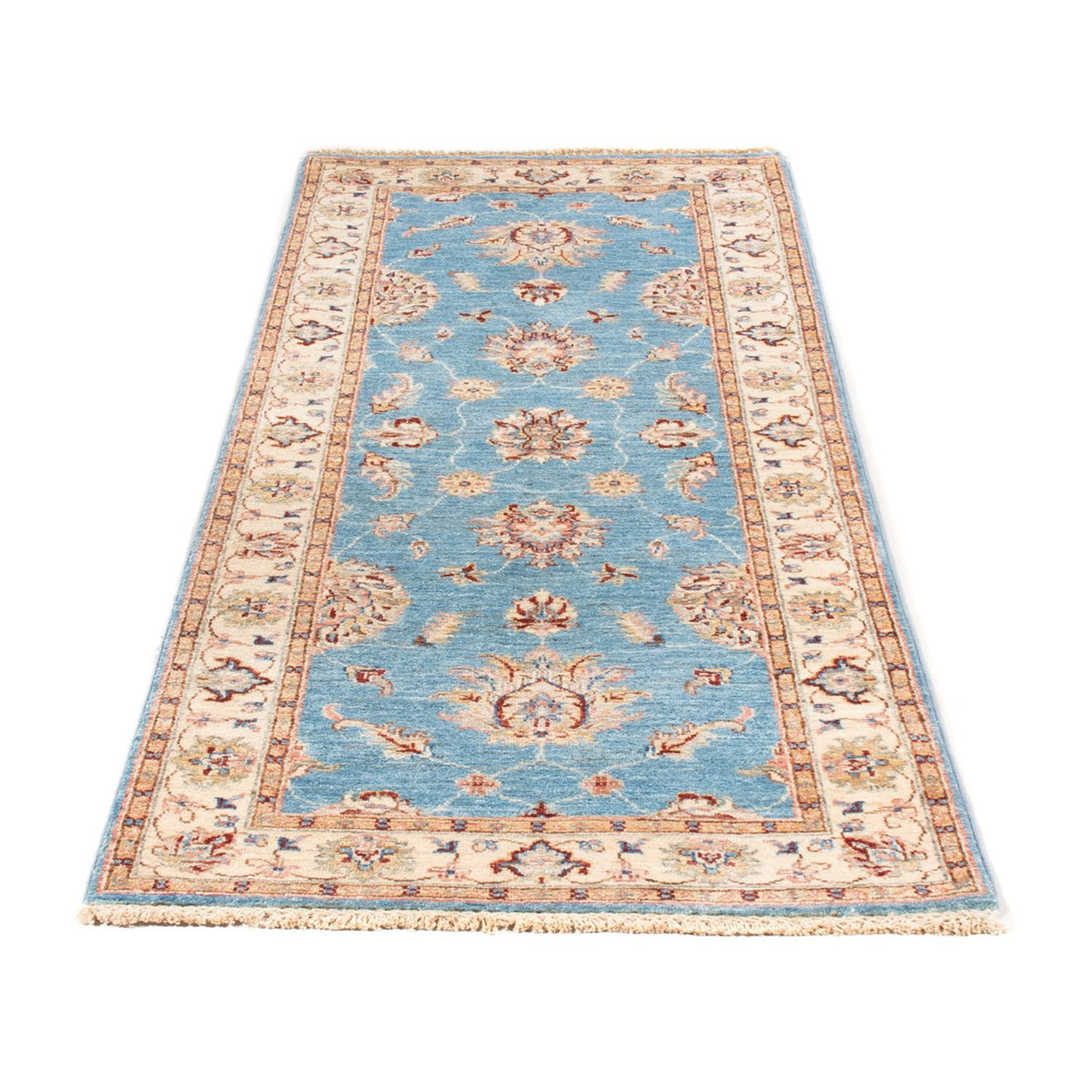 Tapis de couloir Tapis Ziegler - 201 x 82 cm - turquoise