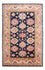 Tapis Ziegler - Kazak - 245 x 168 cm - bleu foncé