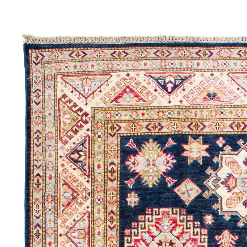 Tapis Ziegler - Kazak - 245 x 168 cm - bleu foncé