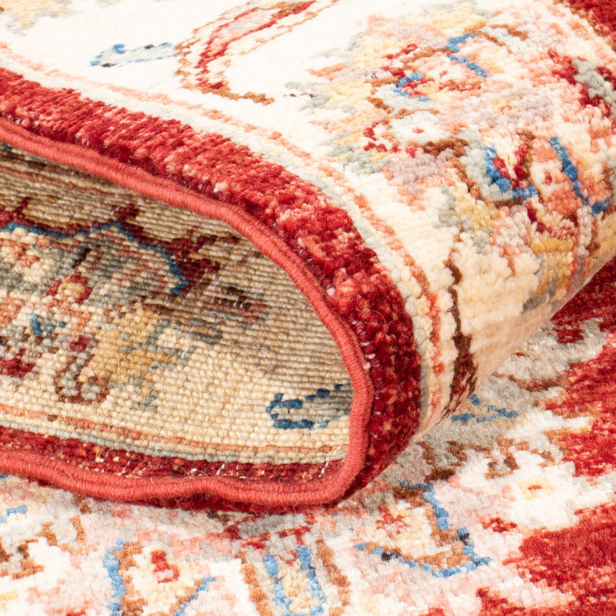 Tapis de couloir Tapis Ziegler - 202 x 85 cm - rouge