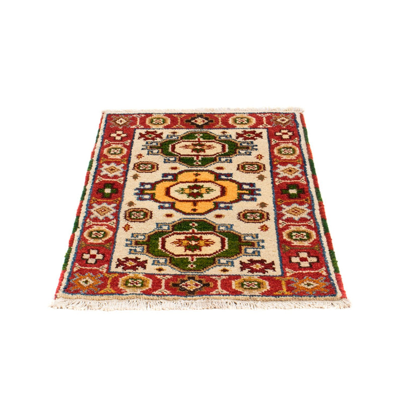 Tapis oriental - 91 x 63 cm - beige
