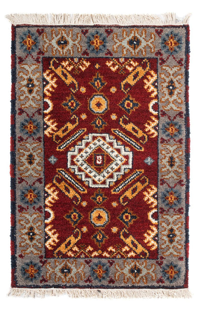 Tapis persan 62x91cm - rouge
