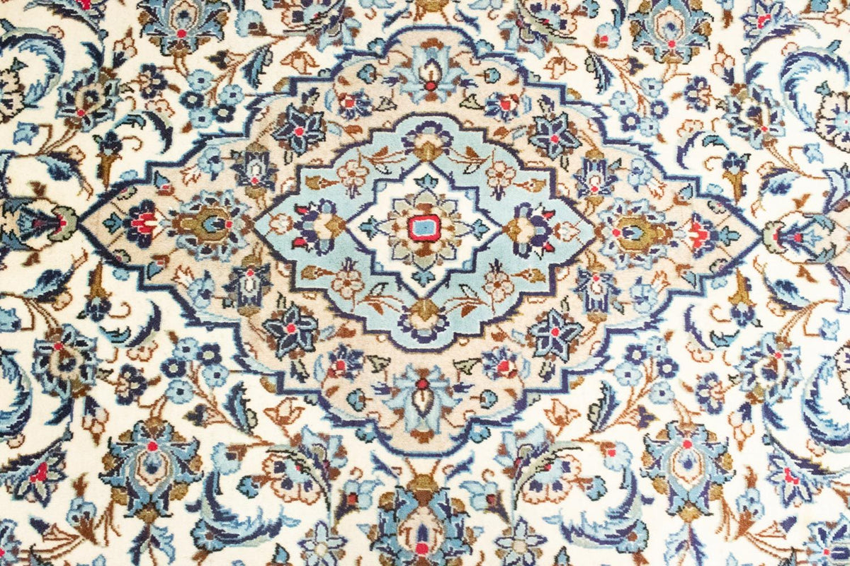 Tapis persan - Keshan - 306 x 195 cm - beige