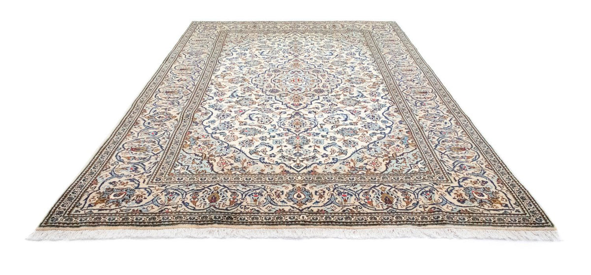 Tapis persan - Keshan - 306 x 195 cm - beige