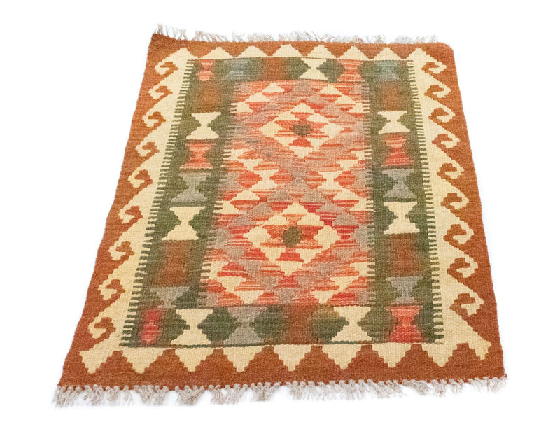Tapis Kelim - Oriental - 90 x 60 cm - marron