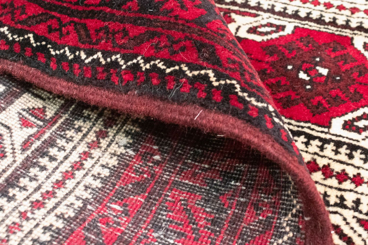 Tapis Belutsch - 95 x 74 cm - rouge