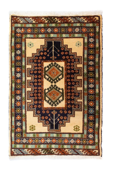 Tapis Turkaman 63x93cm - Tapis persan