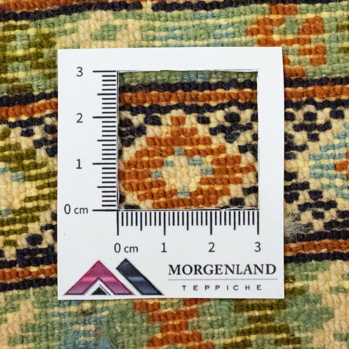 Tapis Turkaman - 91 x 64 cm - bleu
