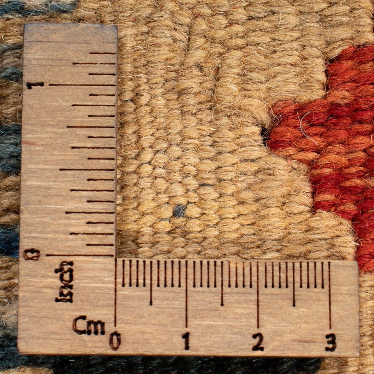 Tapis de couloir Tapis Kelim - Splash - 198 x 104 cm - multicolore