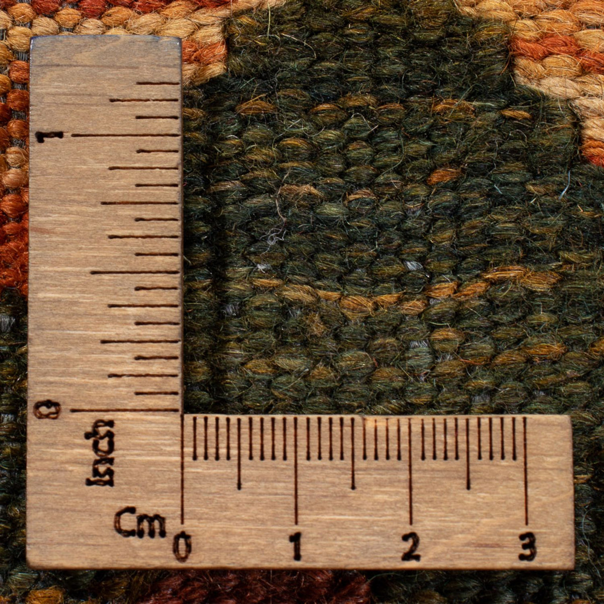 Tapis Kelim - Splash - 204 x 158 cm - multicolore