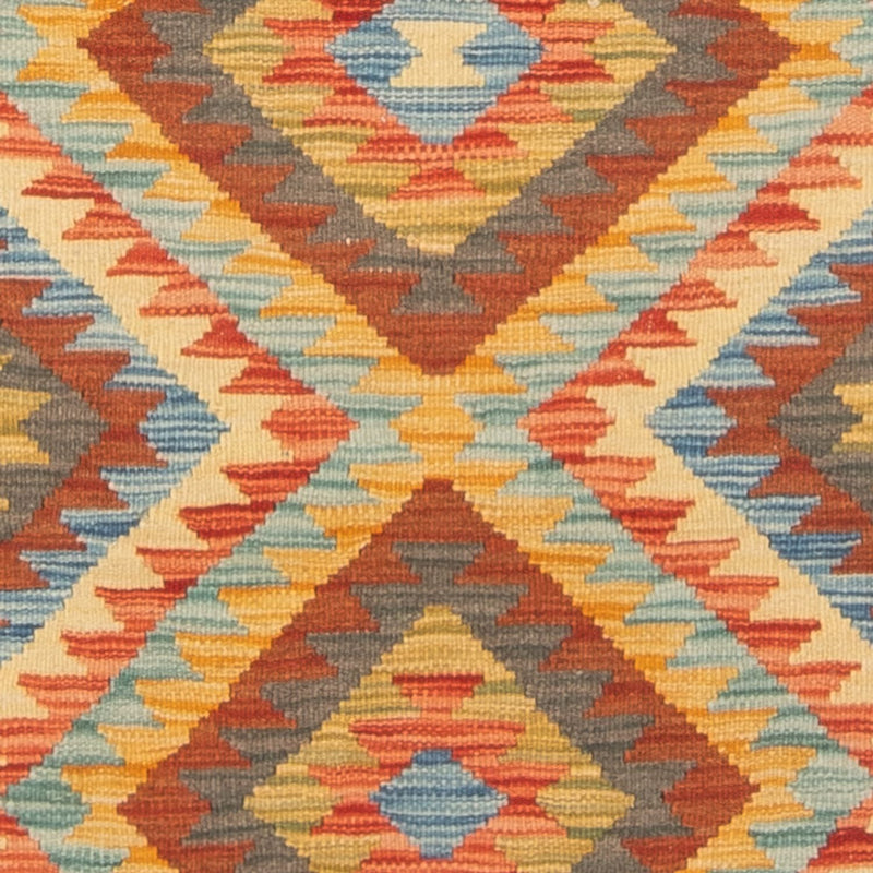 Tapis Kelim - Splash - 119 x 86 cm - multicolore
