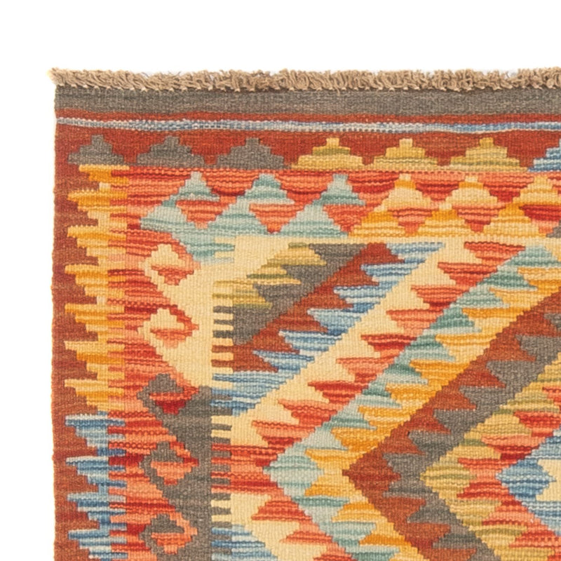 Tapis Kelim - Splash - 119 x 86 cm - multicolore