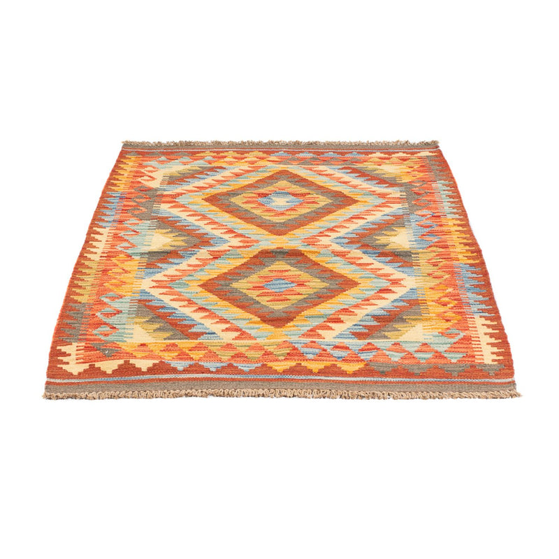 Tapis Kelim - Splash - 119 x 86 cm - multicolore