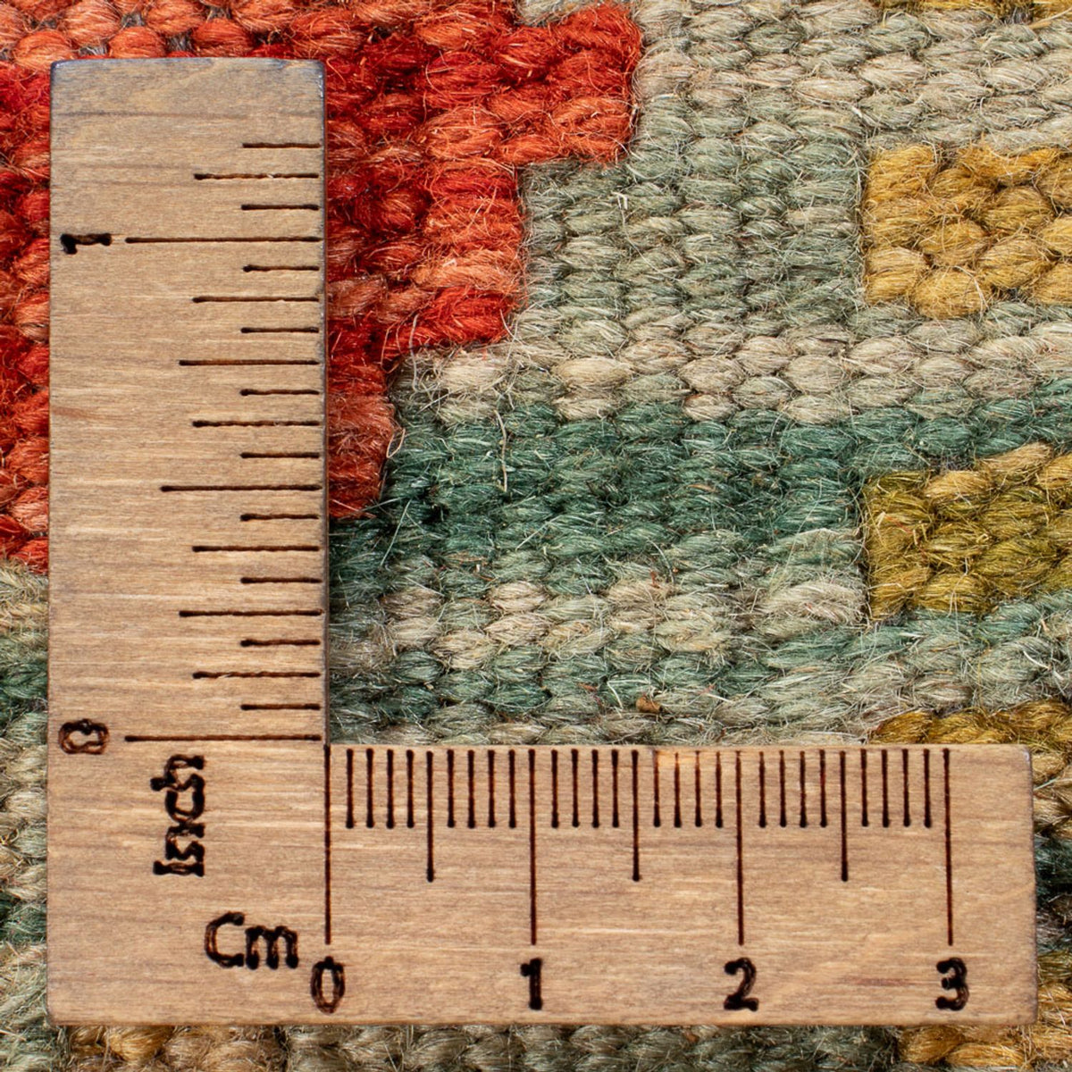Tapis de couloir Tapis Kelim - Splash - 201 x 107 cm - multicolore