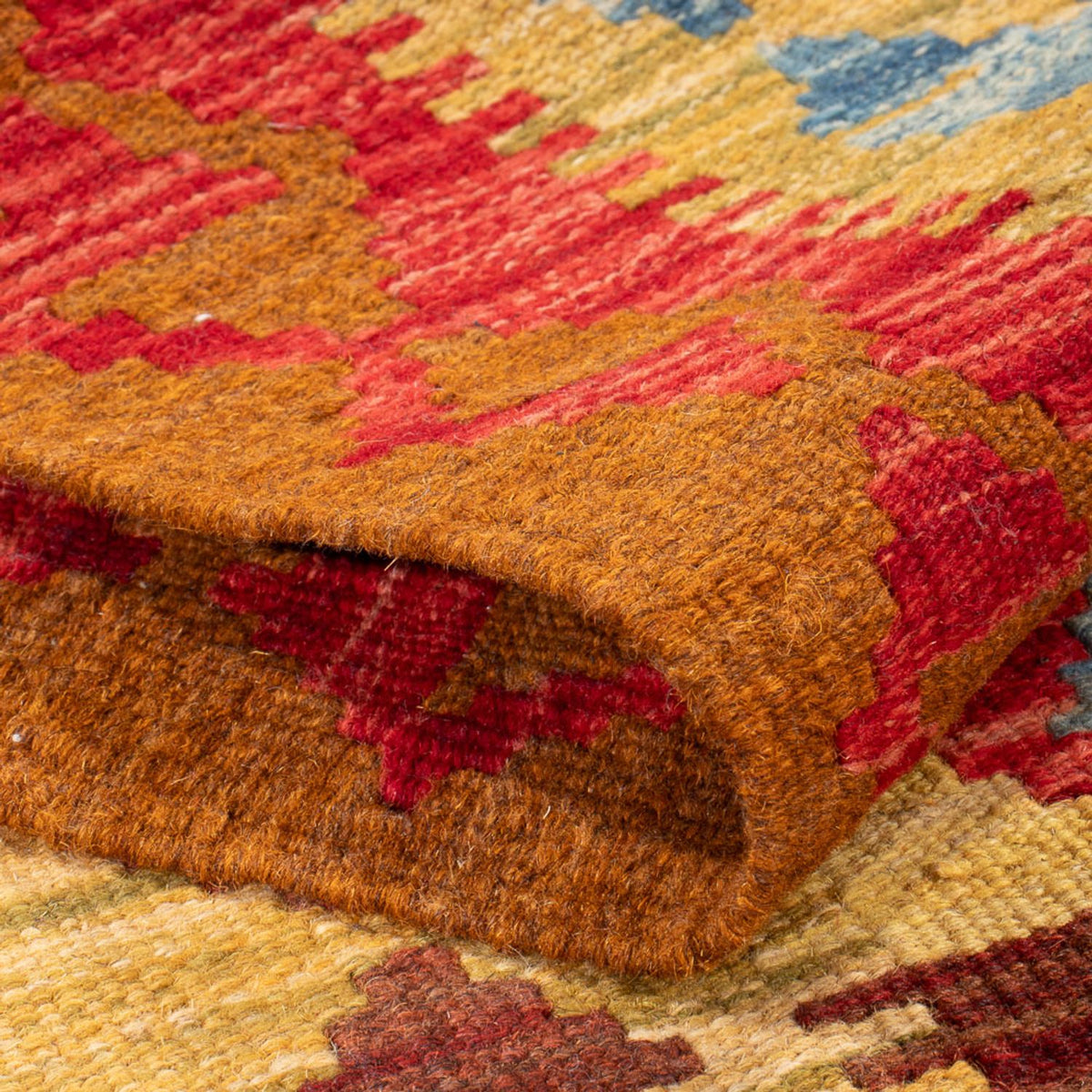 Tapis Kelim - Splash - 155 x 102 cm - multicolore