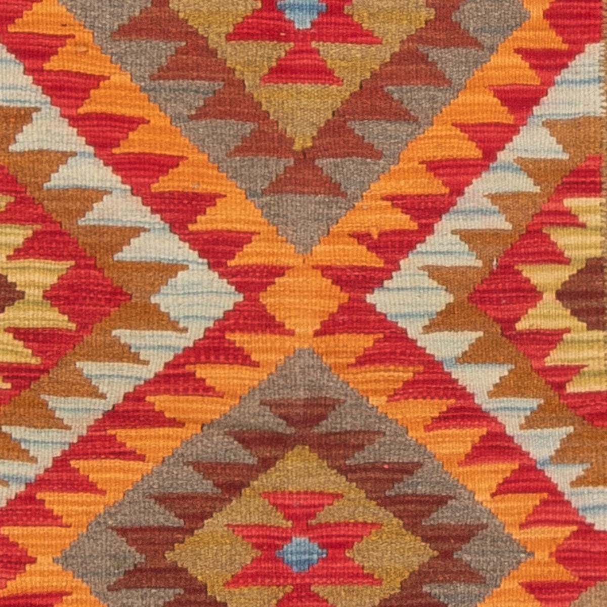Tapis Kelim - Splash - 149 x 103 cm - multicolore
