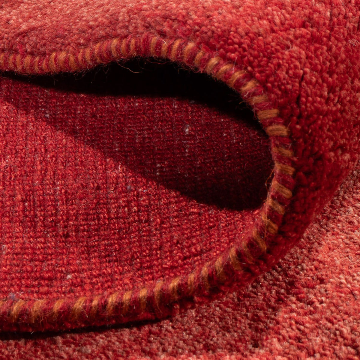 Tapis Gabbeh - Persan - 354 x 254 cm - rouge