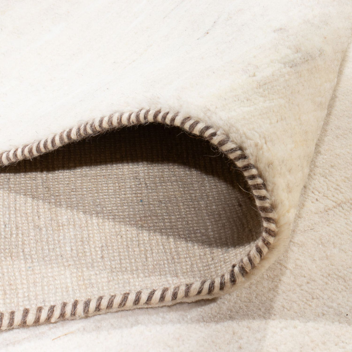 Tapis Gabbeh - Persan - 297 x 202 cm - blanc