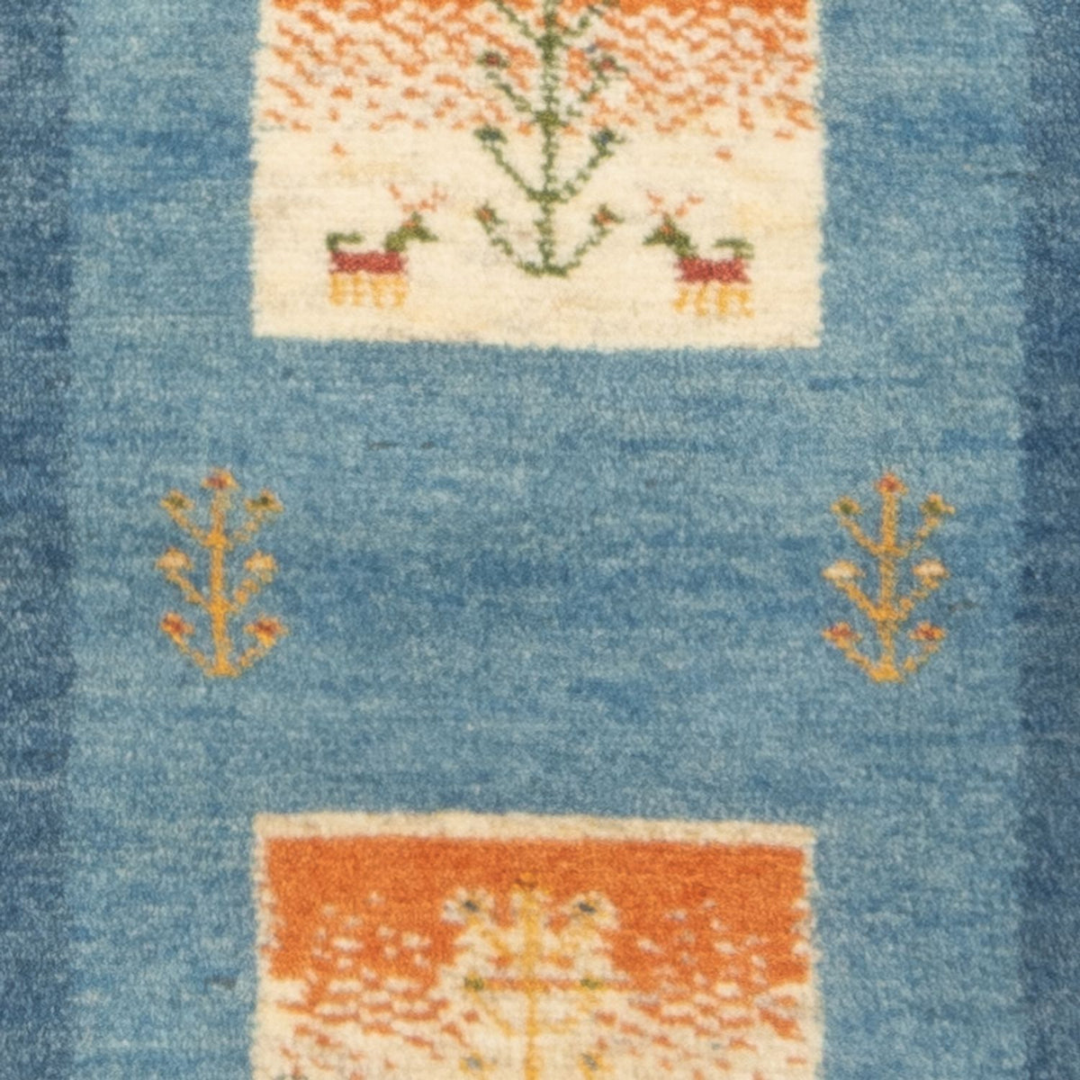 Tapis de couloir Tapis Gabbeh - Persan - 148 x 50 cm - multicolore