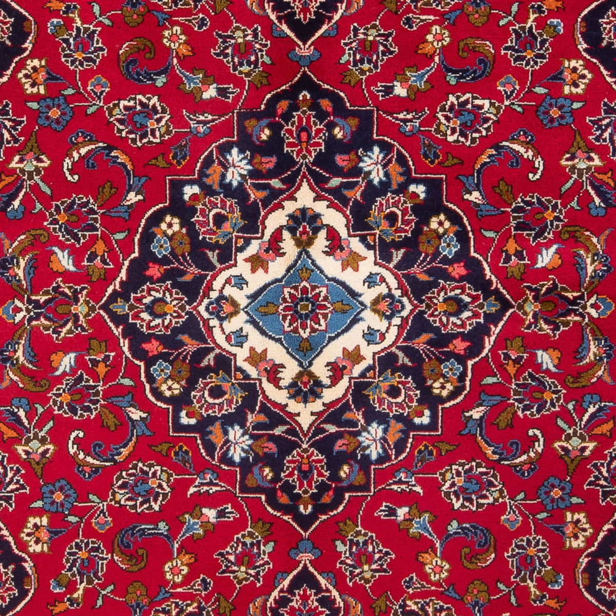 Tapis persan - Keshan - 250 x 152 cm - rouge