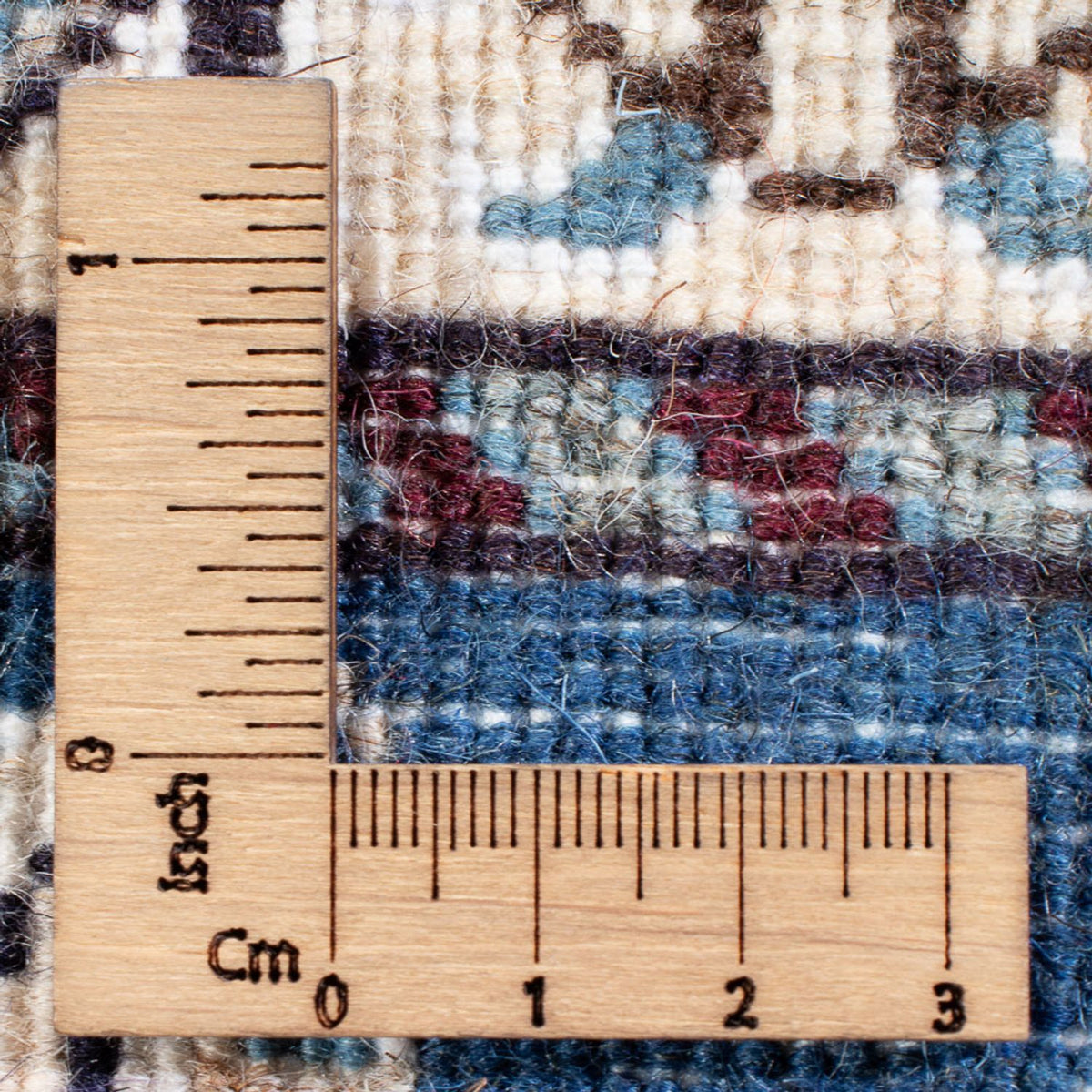 Tapis persan - Nain - 85 x 58 cm - bleu