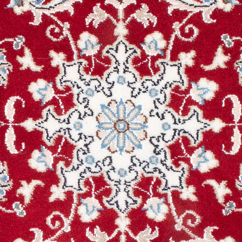 Tapis persan - Nain - 94 x 60 cm - rouge