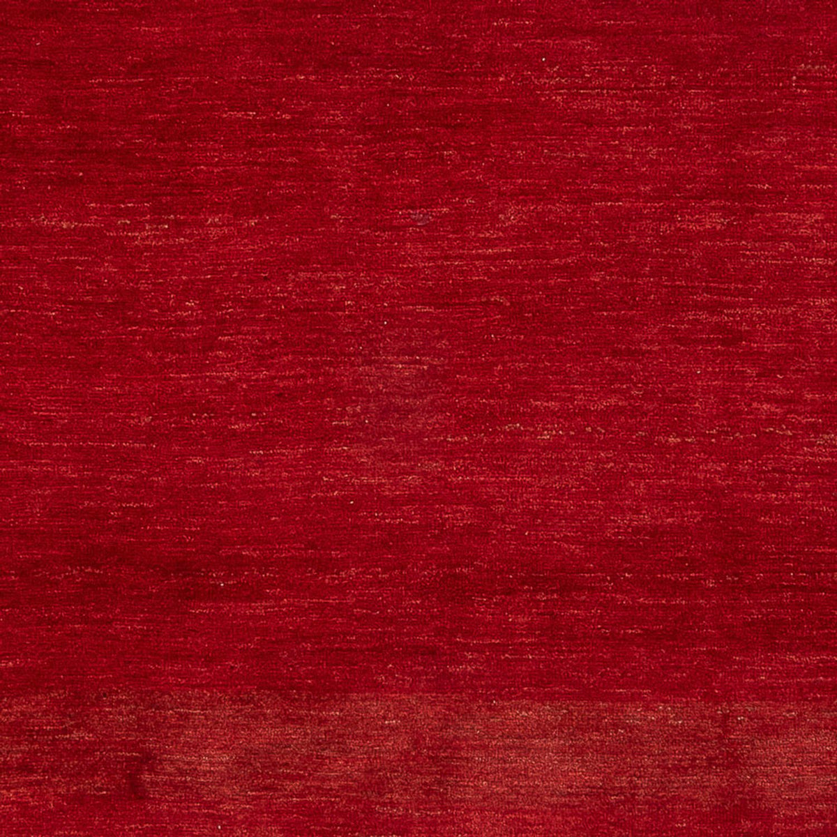 Tapis Gabbeh - Persan carré - 216 x 207 cm - rouge