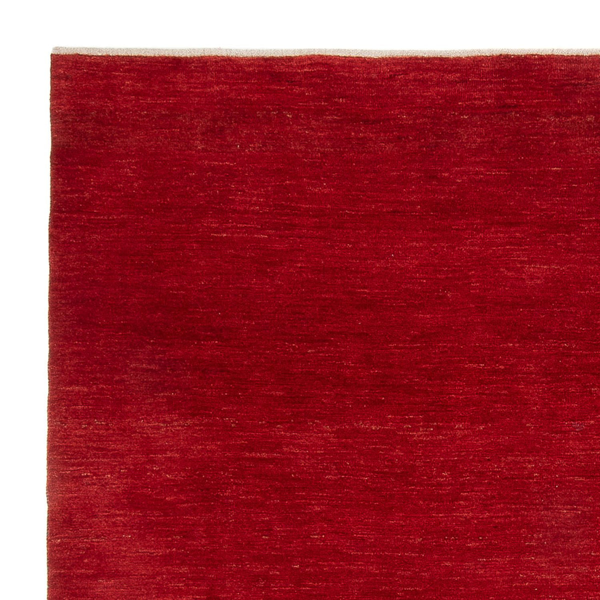 Tapis Gabbeh - Persan carré - 216 x 207 cm - rouge