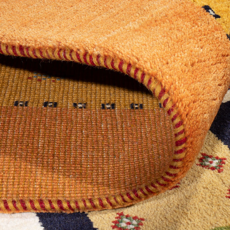 Tapis Gabbeh - Persan - 197 x 149 cm - multicolore