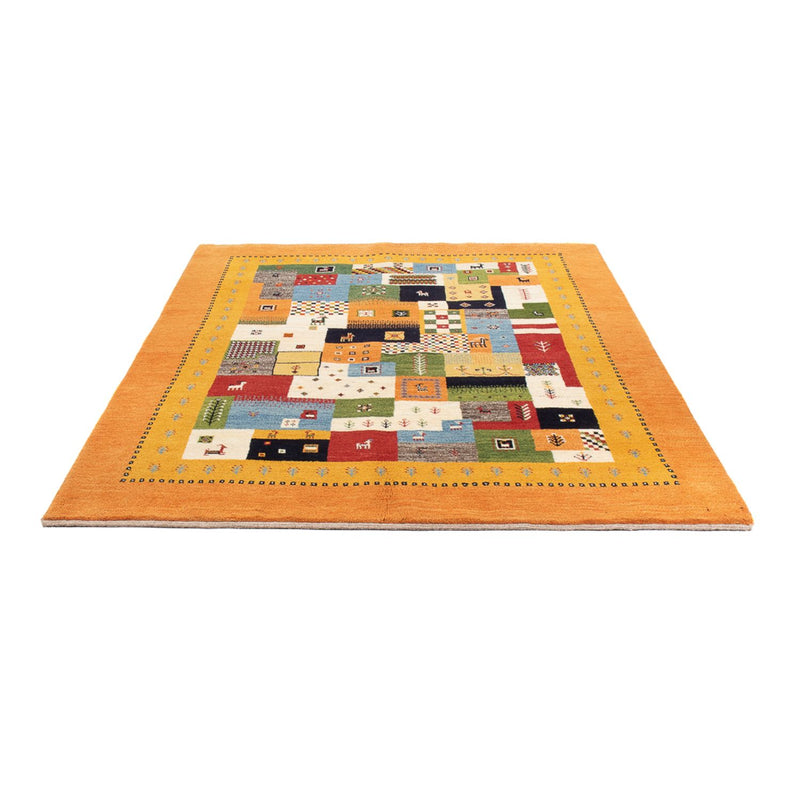 Tapis Gabbeh - Persan - 197 x 149 cm - multicolore