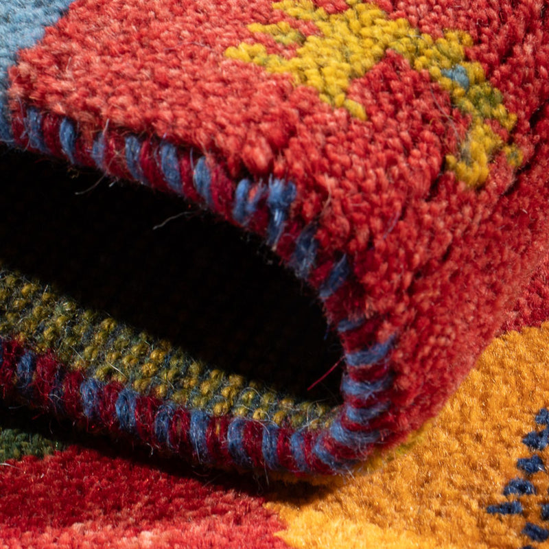 Tapis Gabbeh - Persan - 90 x 63 cm - multicolore