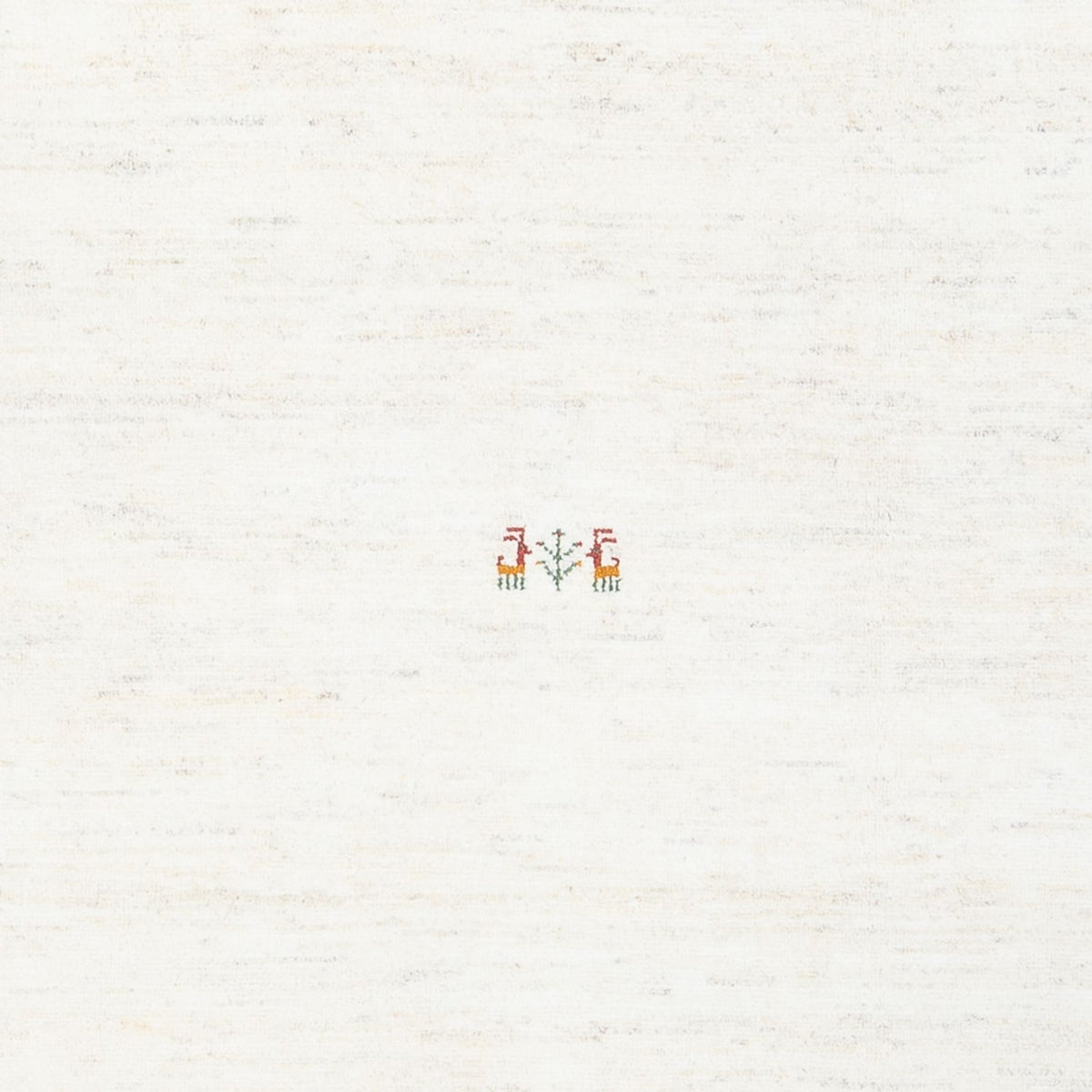 Tapis Gabbeh - Persan - 243 x 198 cm - blanc