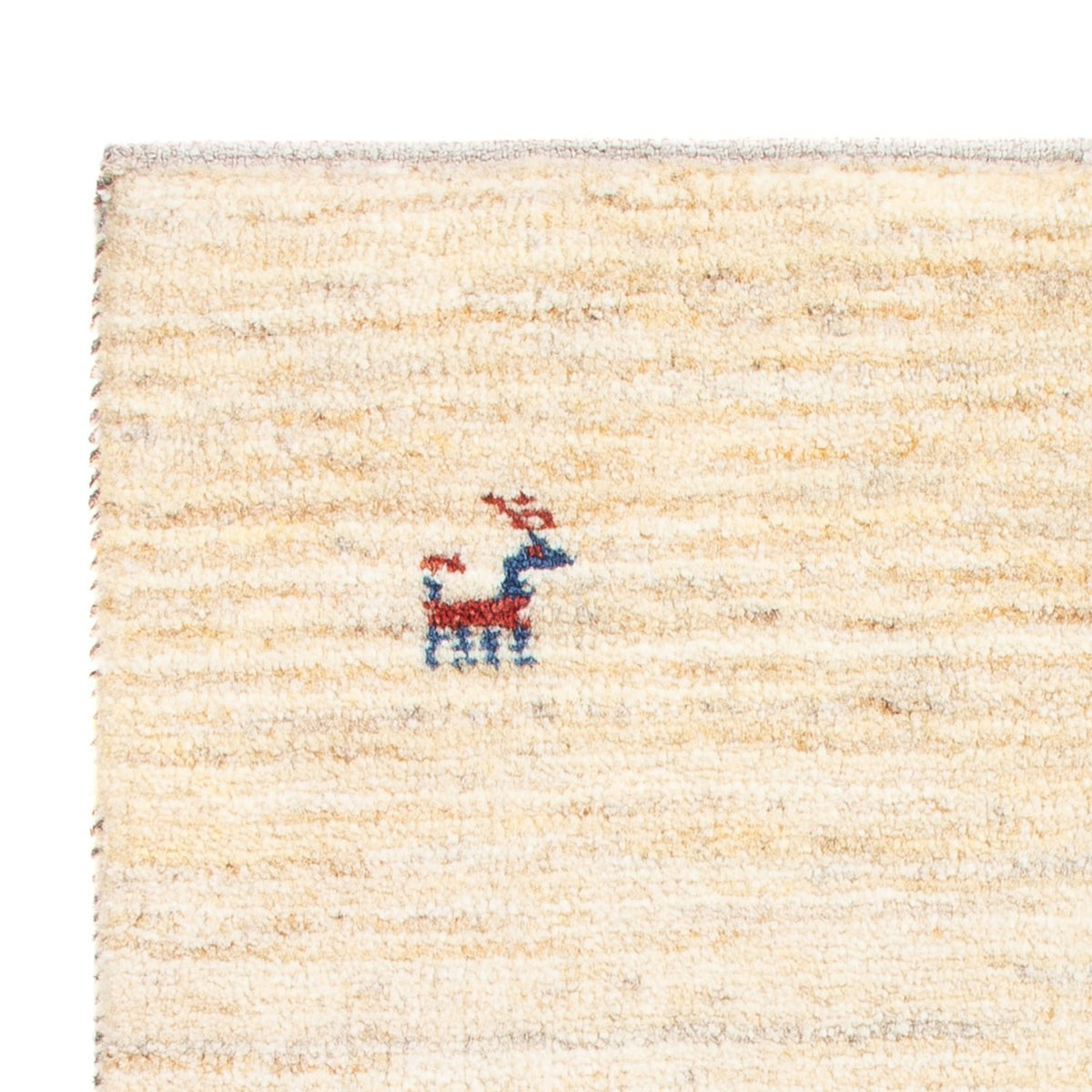 Tapis Gabbeh - Persan - 86 x 60 cm - beige