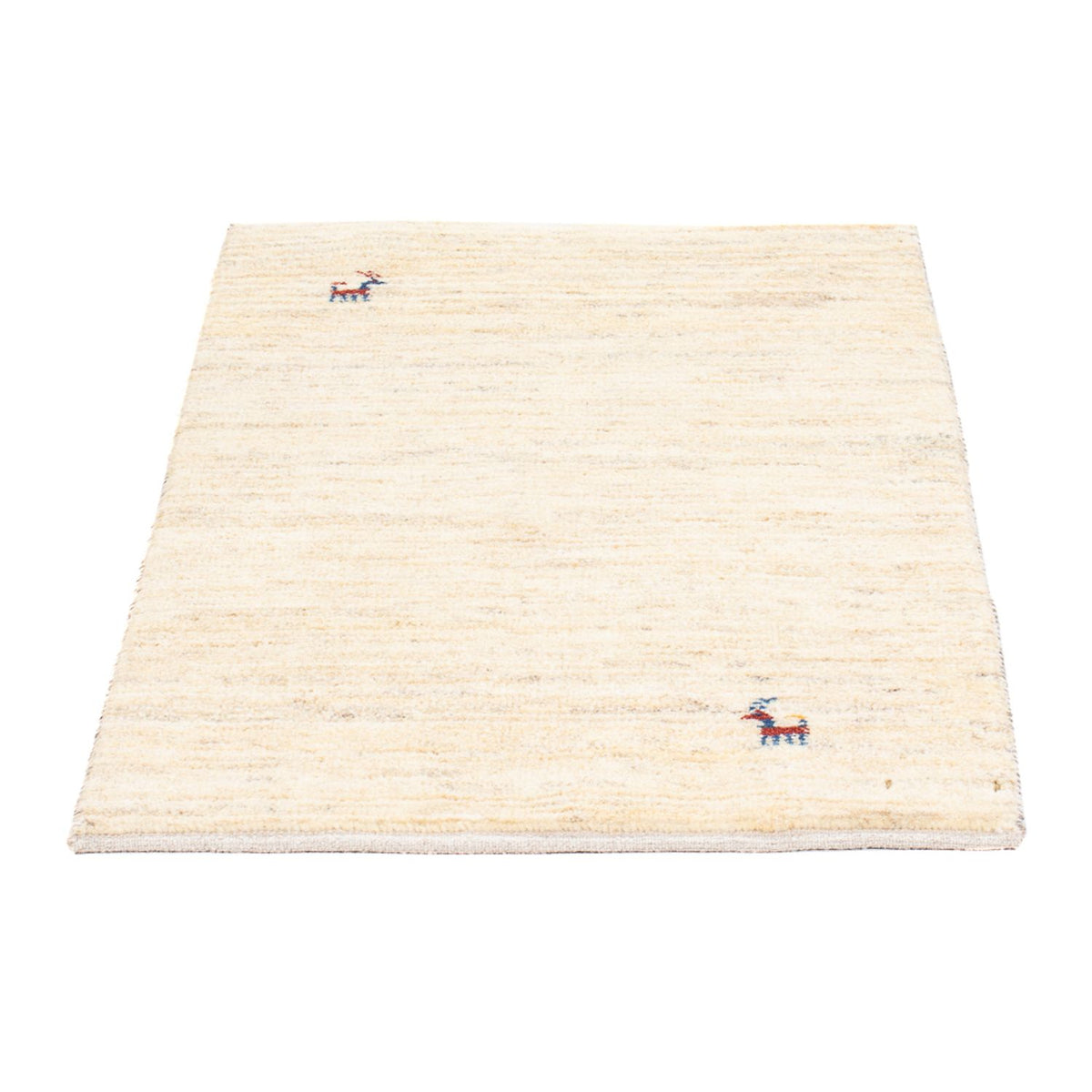 Tapis Gabbeh - Persan - 86 x 60 cm - beige
