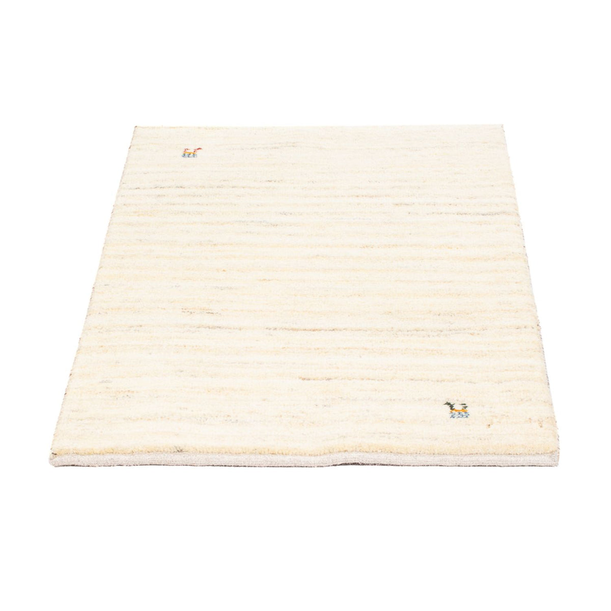Tapis Gabbeh - Persan - 86 x 60 cm - beige