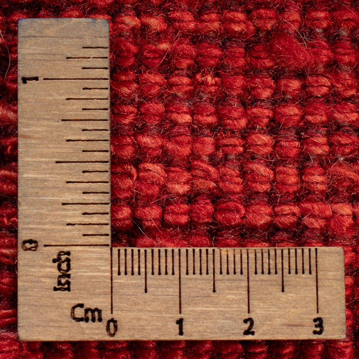 Tapis de couloir Tapis Gabbeh - Persan - 248 x 82 cm - rouge