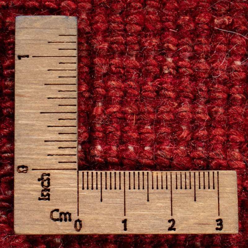 Tapis de couloir Tapis Gabbeh - Persan - 196 x 84 cm - rouge foncé