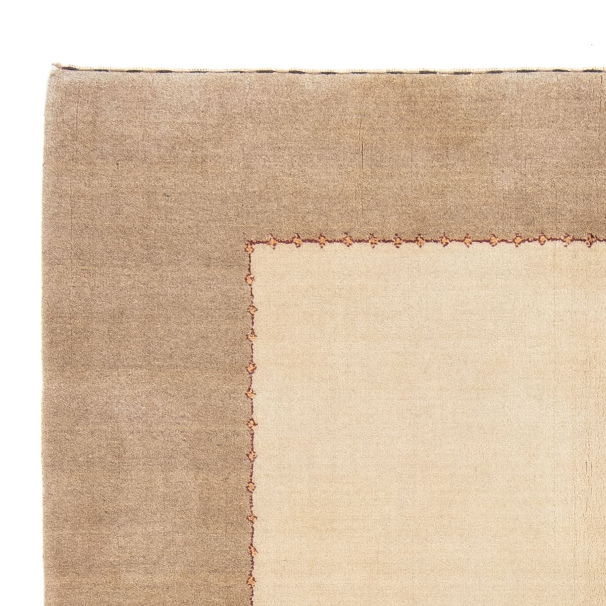 Tapis Gabbeh - Loribaft Softy - 182 x 125 cm - beige clair