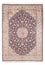 Tapis en soie - Soie du Cachemire - 187 x 123 cm - beige
