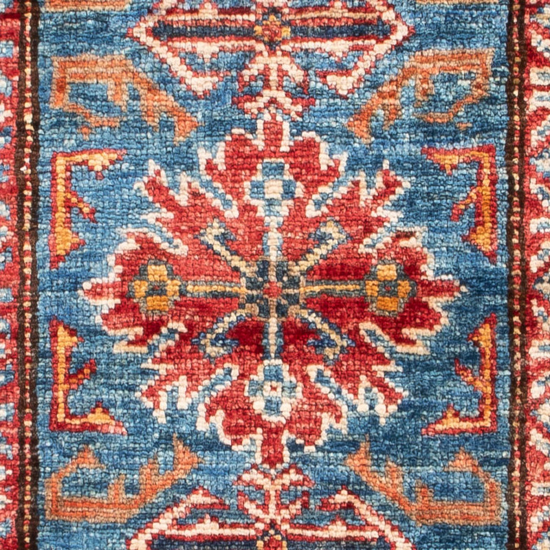 Tapis Ziegler - Kazak - 101 x 61 cm - bleu