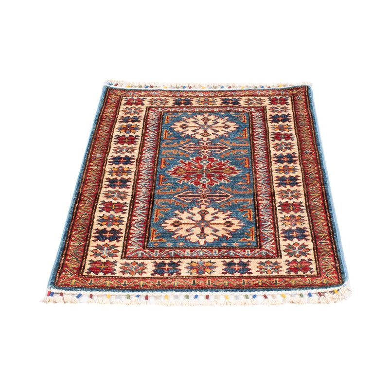 Tapis Ziegler - Kazak - 101 x 61 cm - bleu