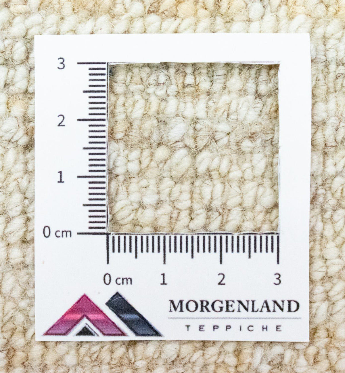Tapis Gabbeh - Persan - 60 x 40 cm - beige