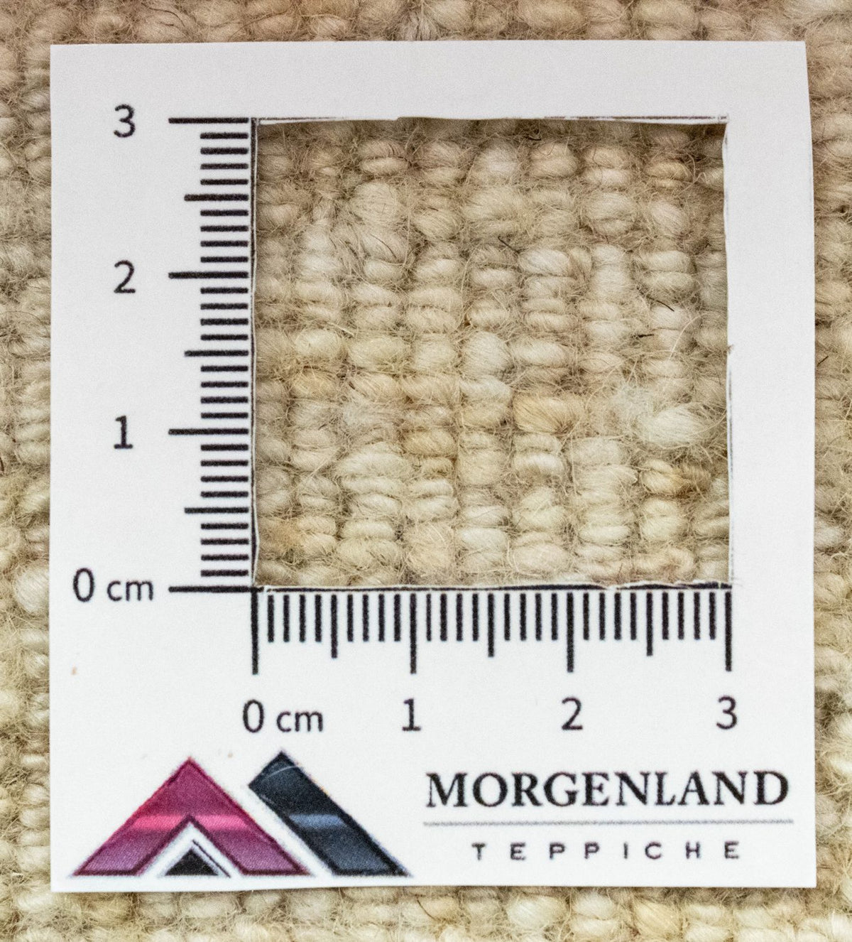 Tapis Gabbeh - Persan - 60 x 40 cm - beige