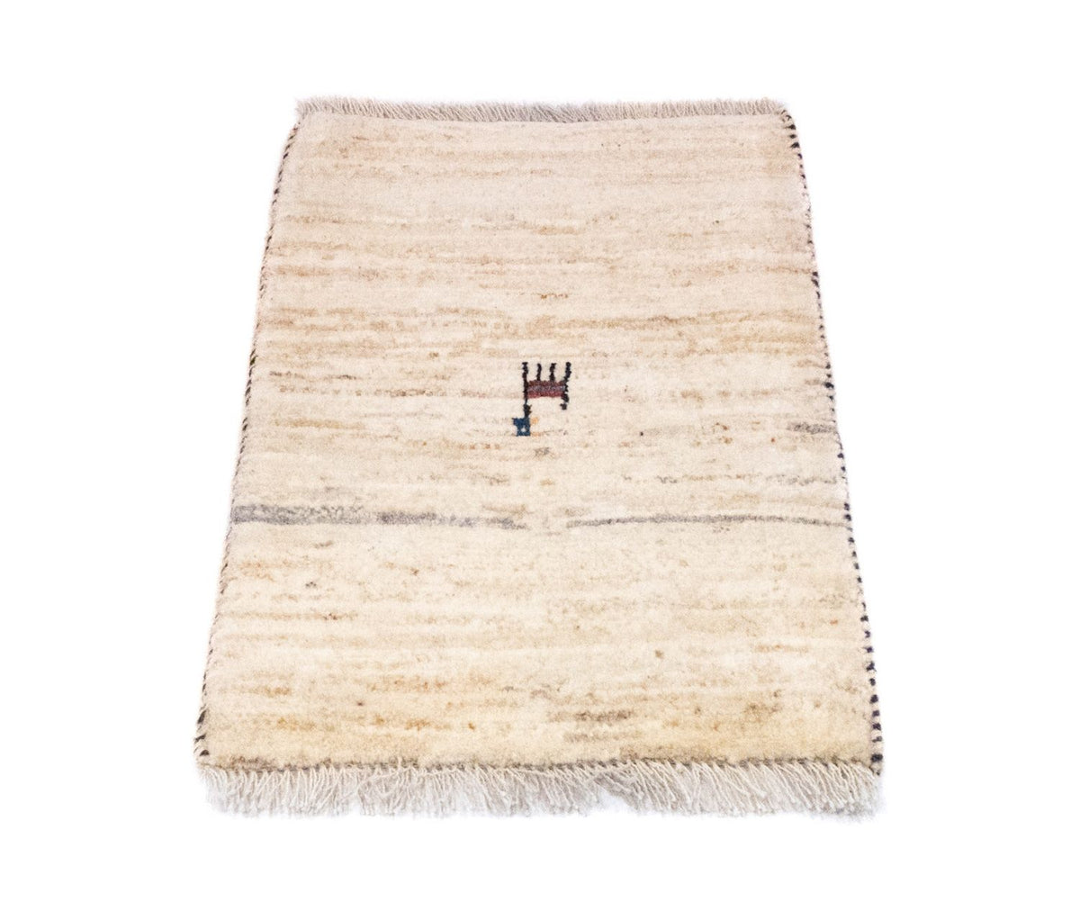 Tapis Gabbeh - Persan - 60 x 40 cm - beige