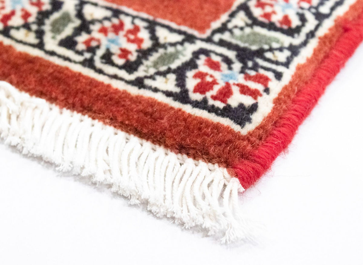 Tapis persan - Nomadic carré  - 54 x 40 cm - rouge