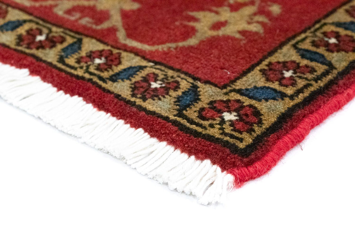 Tapis persan - Nomadic carré - 54 x 40 cm - rouge