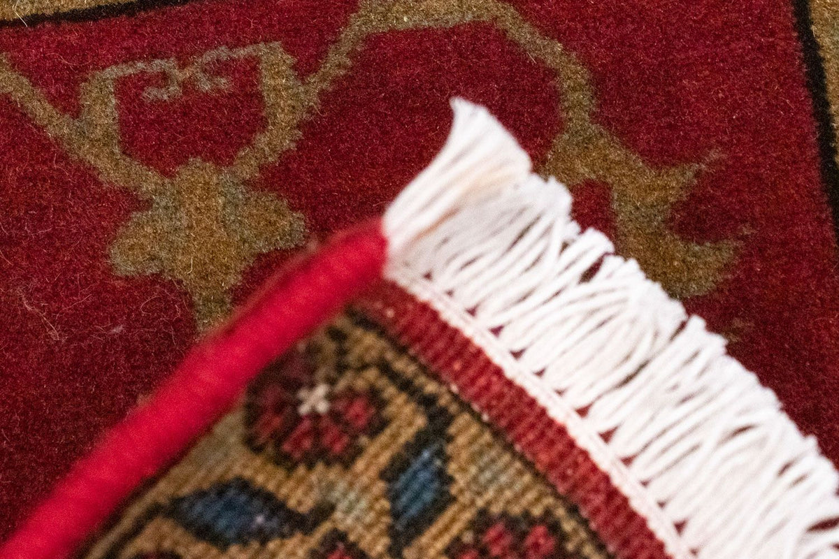Tapis persan - Nomadic carré - 54 x 40 cm - rouge