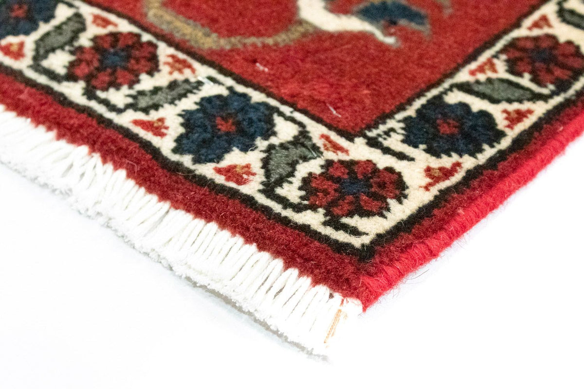 Tapis persan - Nomadic carré - 54 x 40 cm - marron