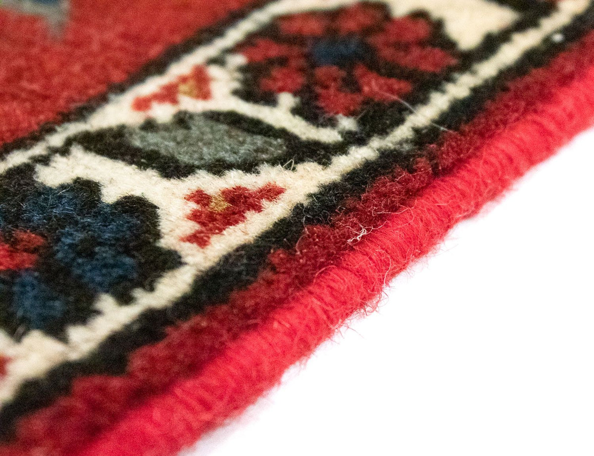 Tapis persan - Nomadic carré - 54 x 40 cm - marron