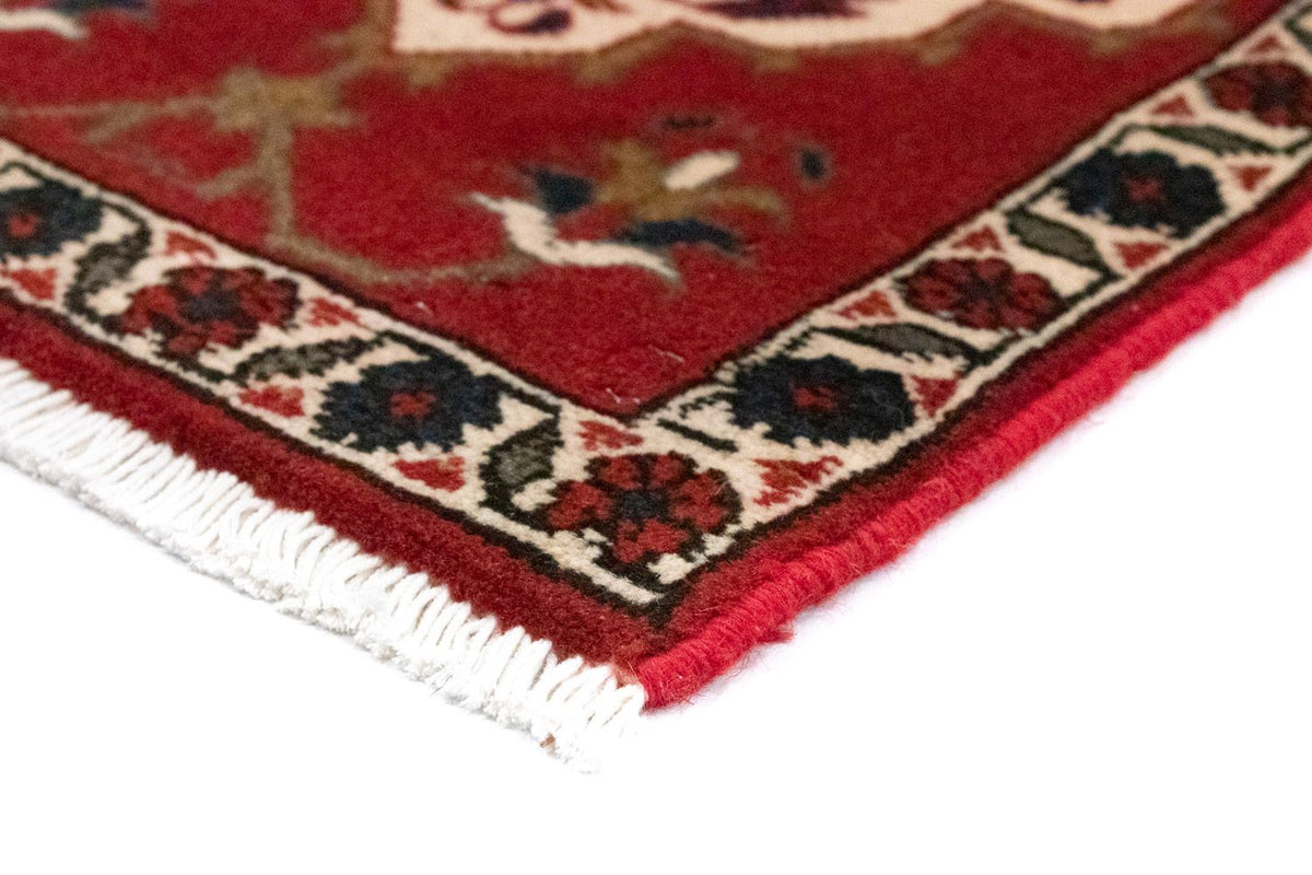 Tapis persan - Nomadic carré - 54 x 40 cm - rouge